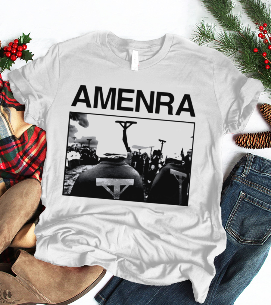 Amenra Ik Vond Je In De Ogen Van Mijn Medemens Crucifix T-Shirt