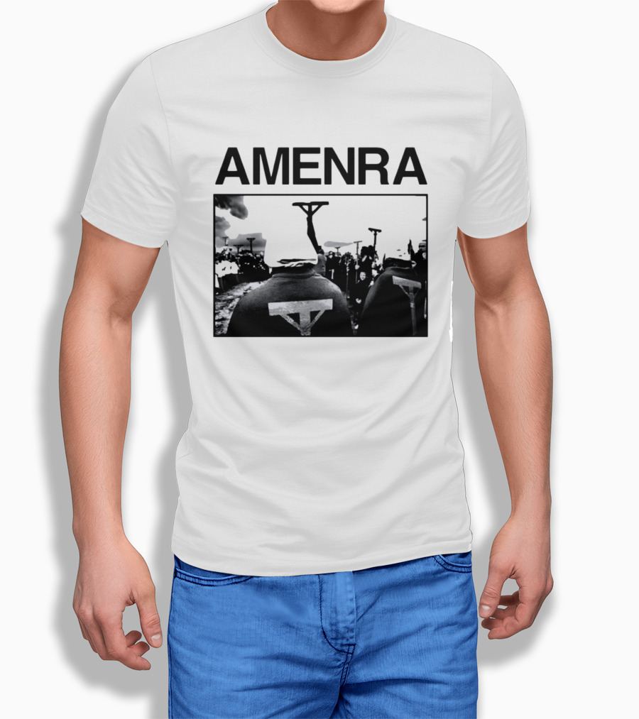 Amenra Ik Vond Je In De Ogen Van Mijn Medemens Crucifix T-Shirt