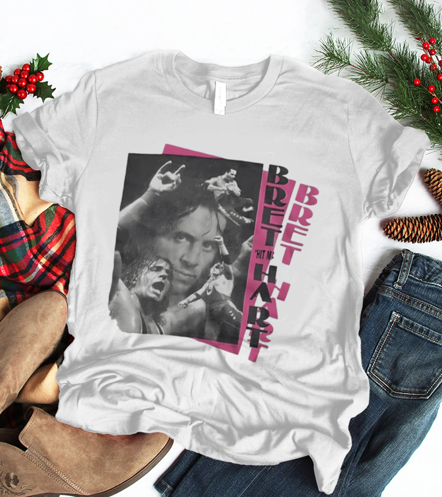 Bret Hit Man Hart WWF Wrestling Legend T-Shirt