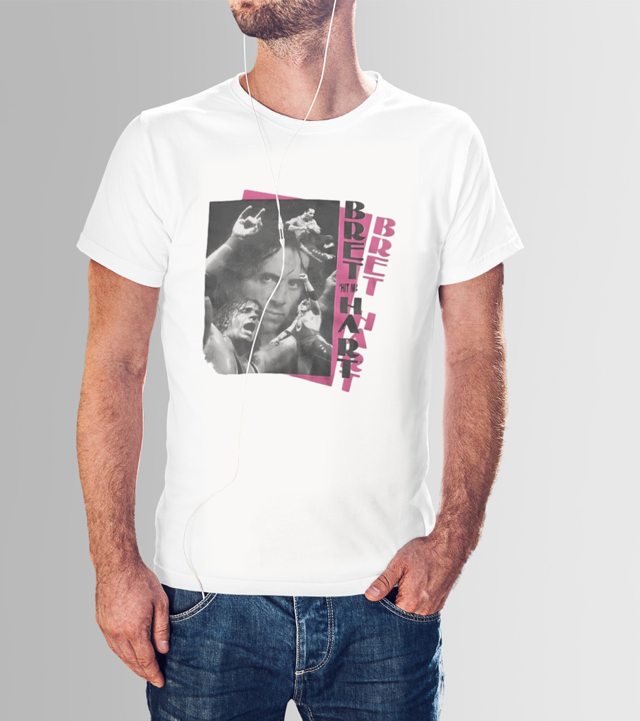 Bret Hit Man Hart WWF Wrestling Legend T-Shirt