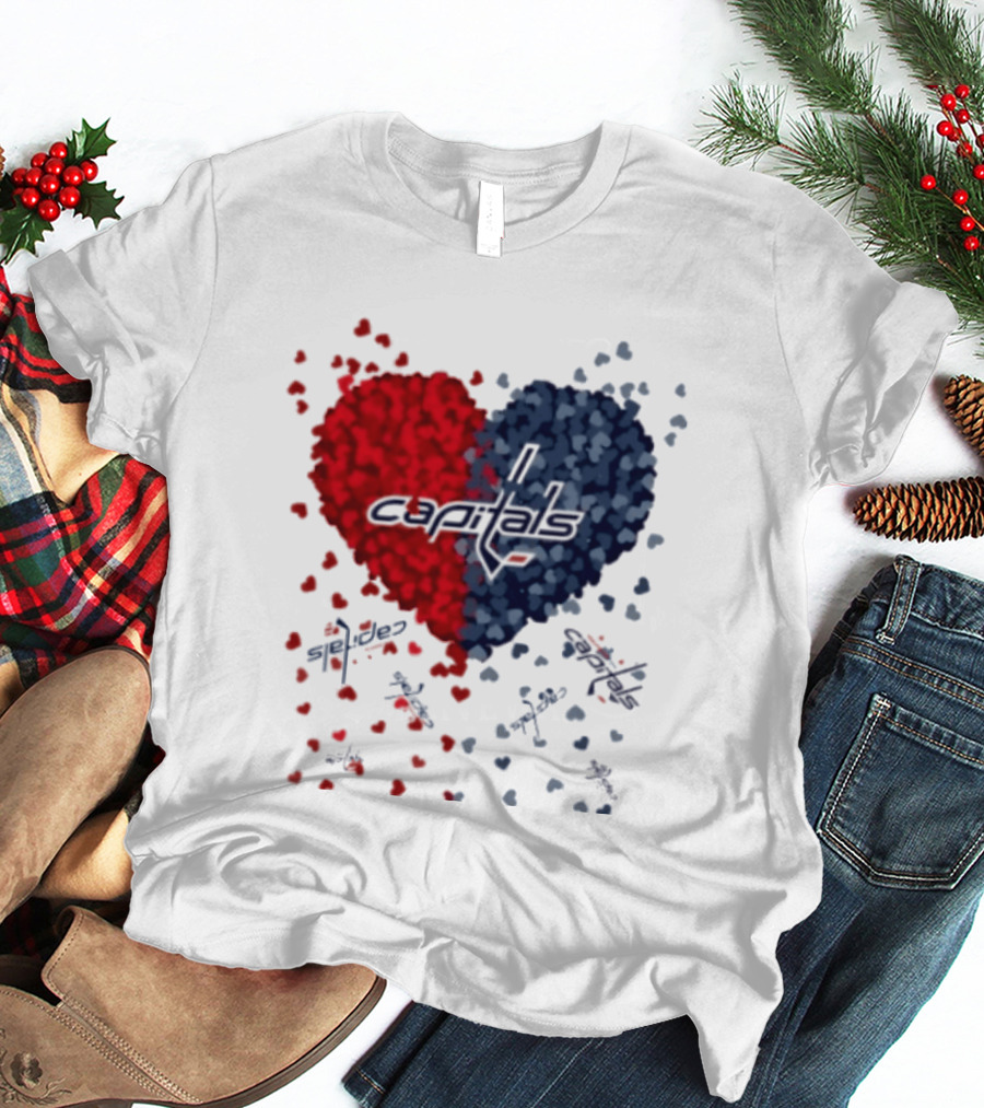 Original Capitals Heart Washington Hockey NHL 2026 T-Shirt