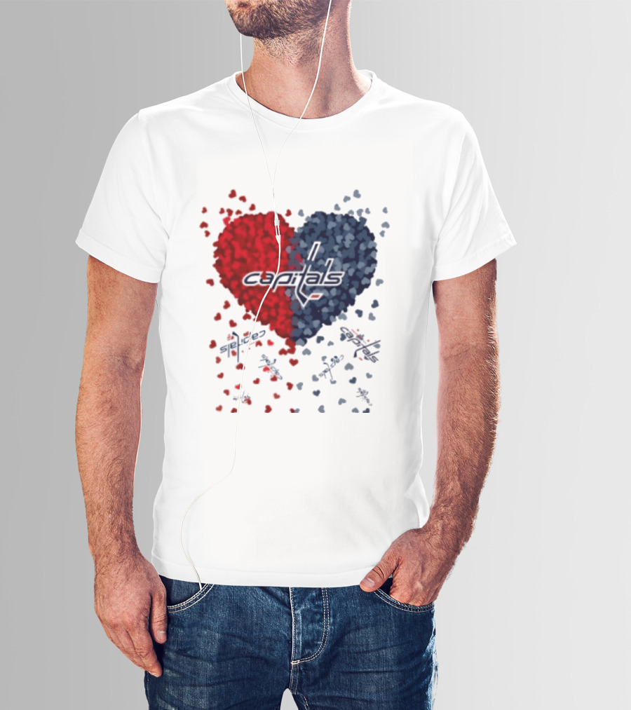 Original Capitals Heart Washington Hockey NHL 2026 T-Shirt