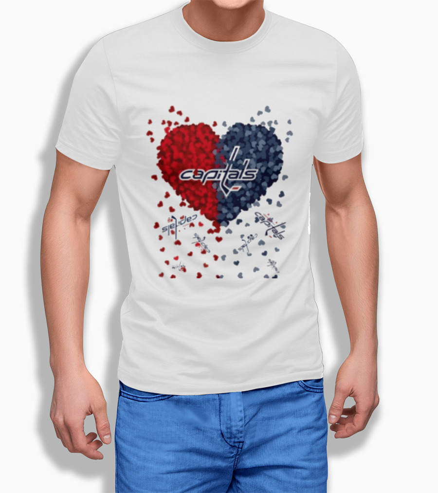 Original Capitals Heart Washington Hockey NHL 2026 T-Shirt