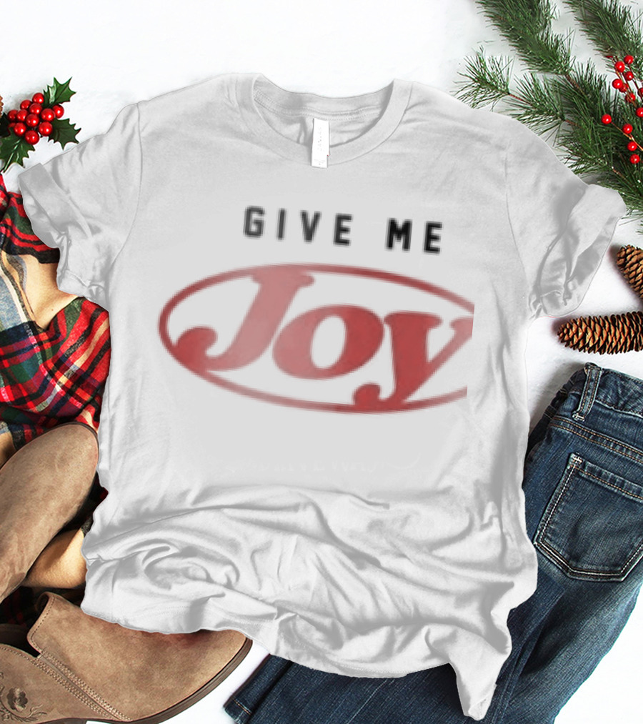 Elle Limebear Store Joy Give Me White T-Shirt