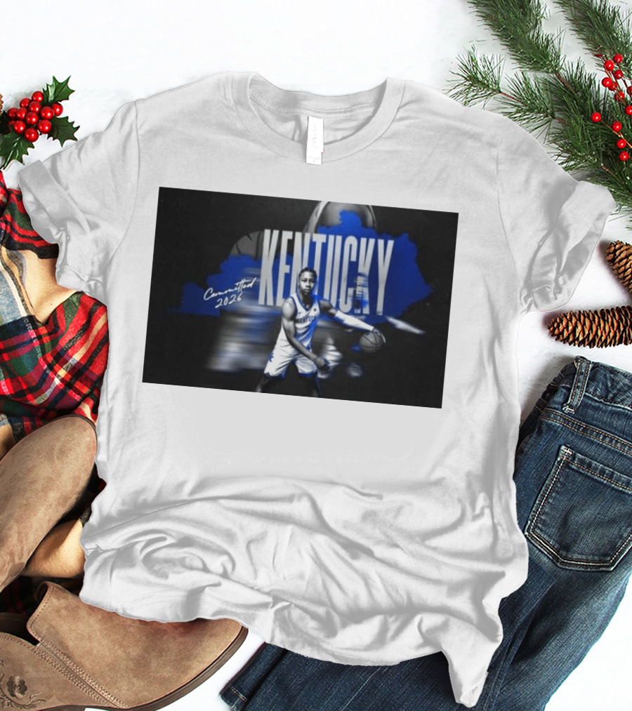 Kentucky Wildcats Committed 2026 Mason Williams Basketball Hype T-Shirt