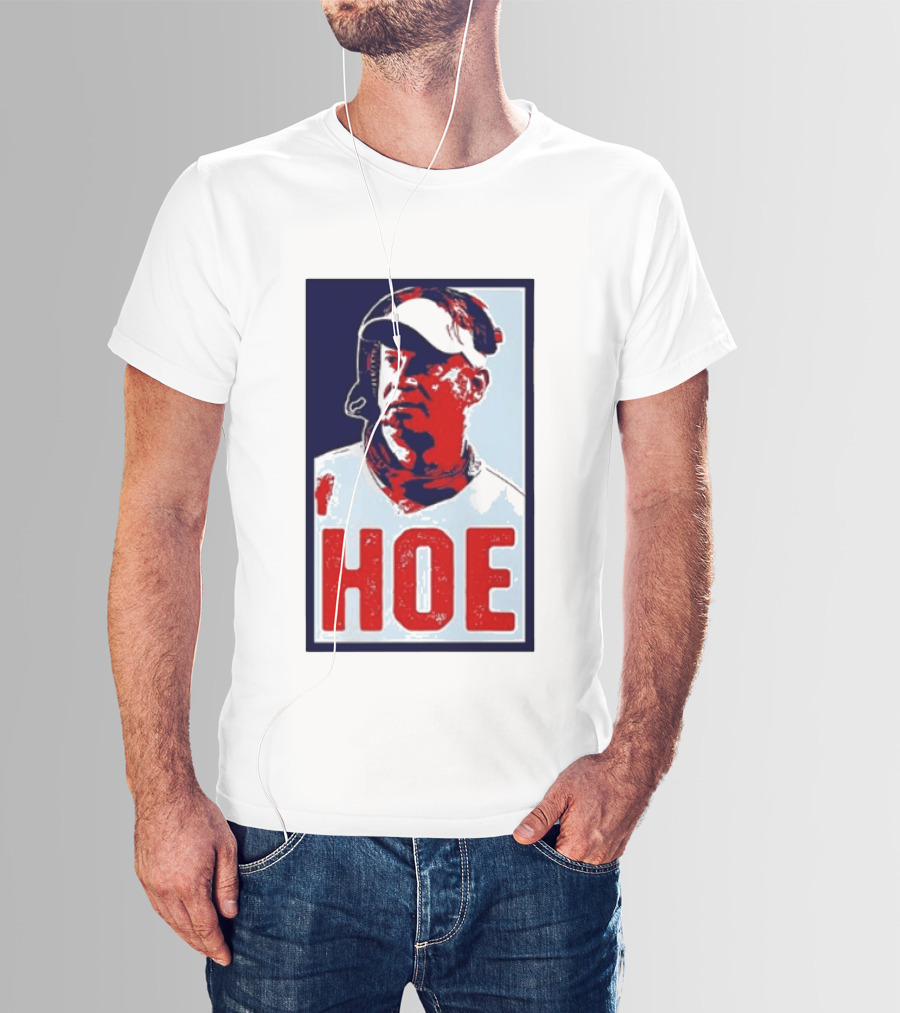 Lane Kiffin Hoe Red Blue Artistic T-Shirt