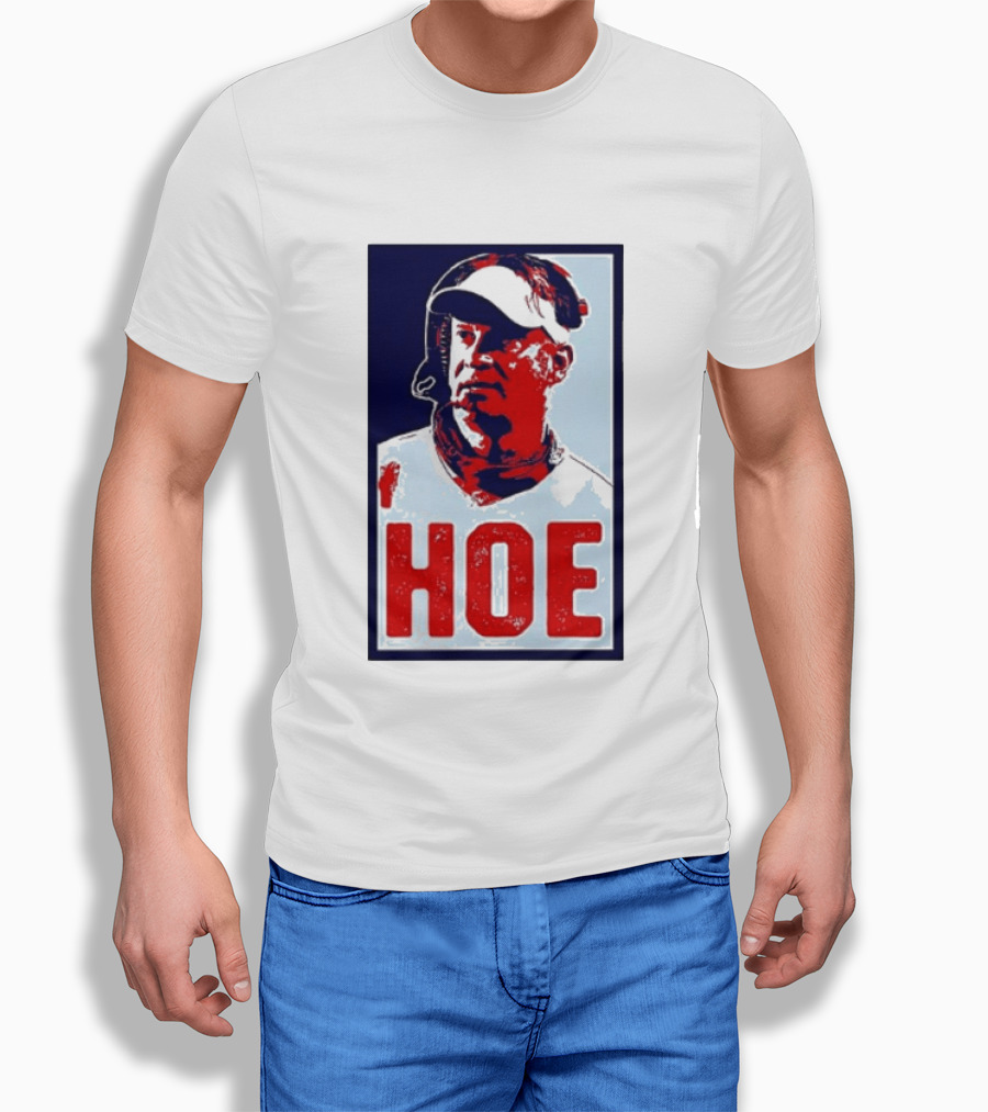Lane Kiffin Hoe Red Blue Artistic T-Shirt
