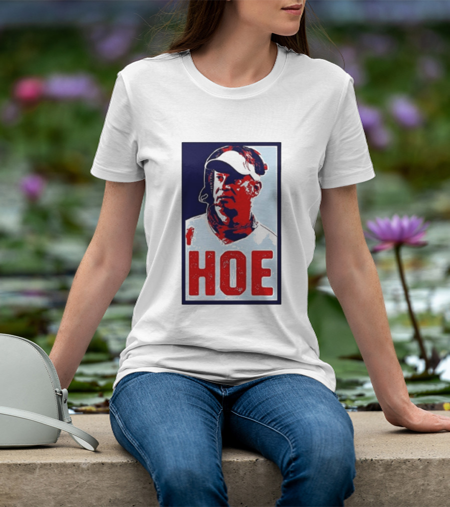 Lane Kiffin Hoe Red Blue Artistic T-Shirt
