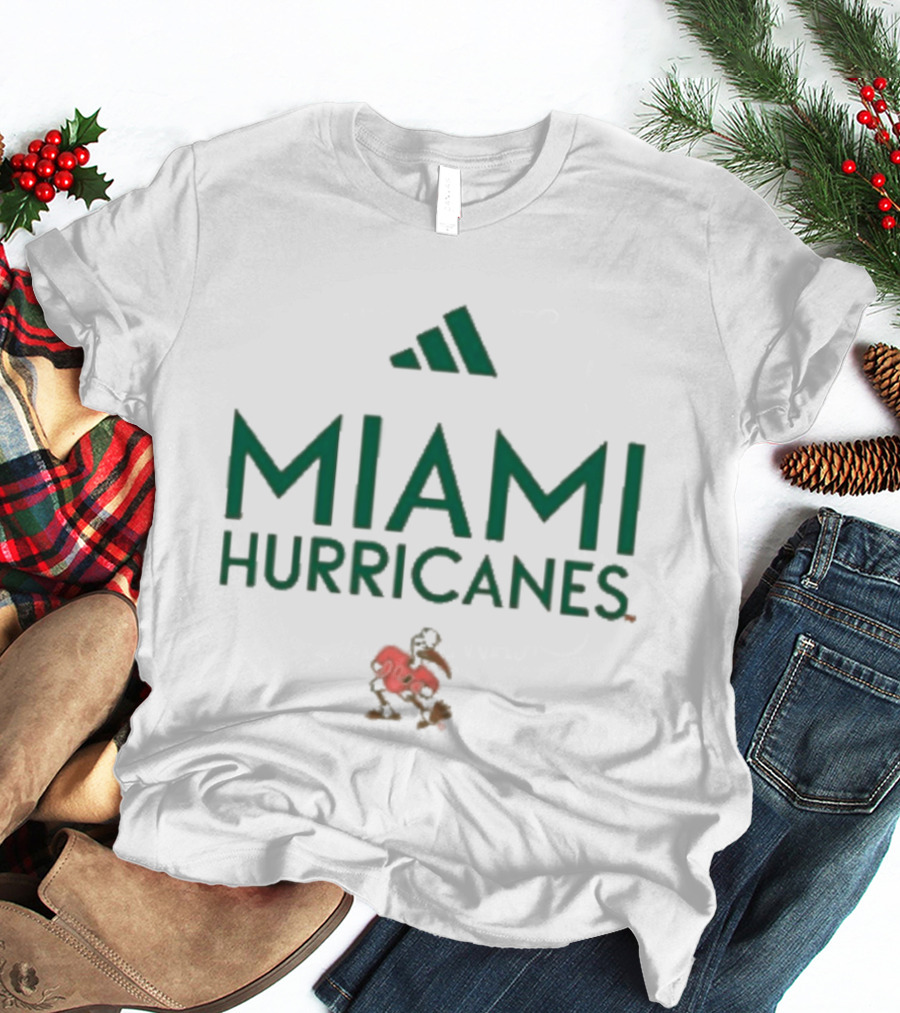 Miami Hurricanes Adidas T-Shirt
