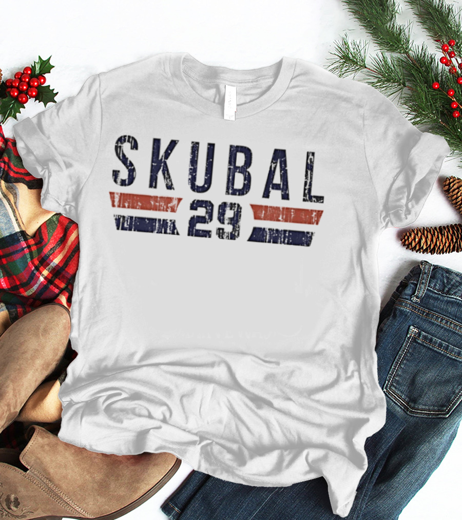 Skubal 29 Astros Baseball Player Name Number T-Shirt