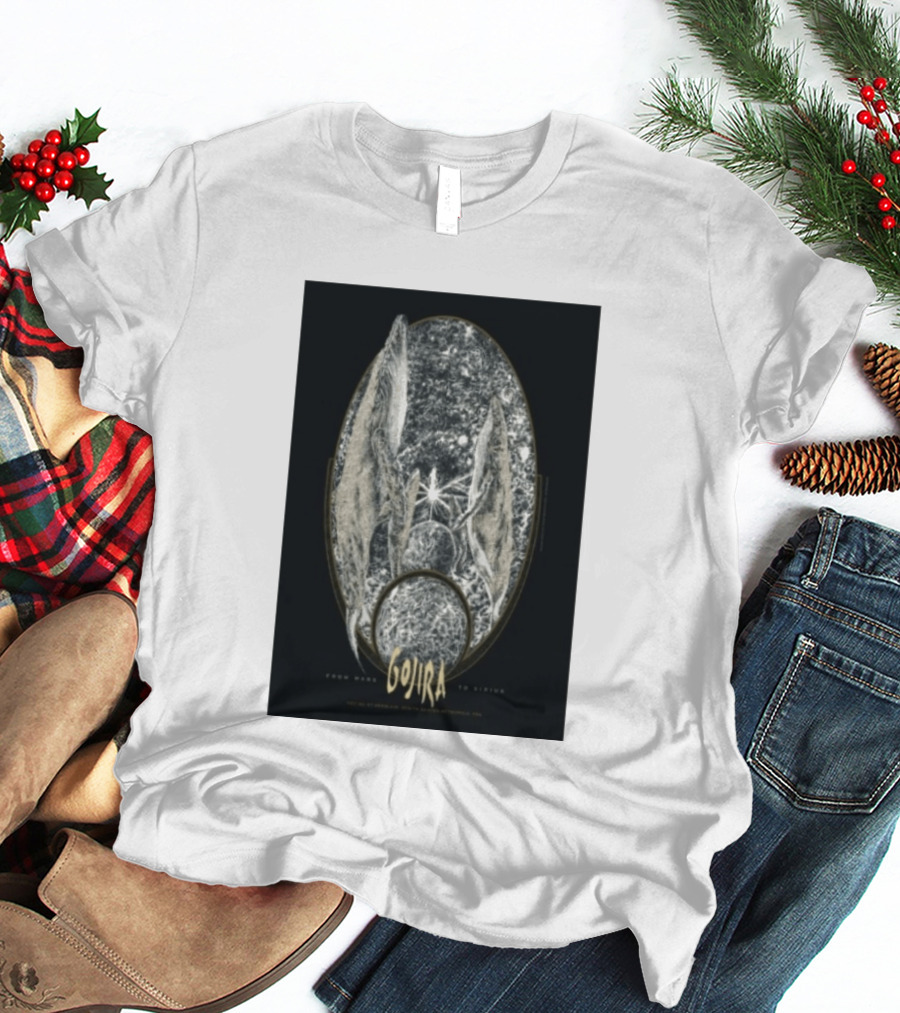 Gojira From Mars To Sirius Saint Herblain France Event December 2 2025 T-Shirt