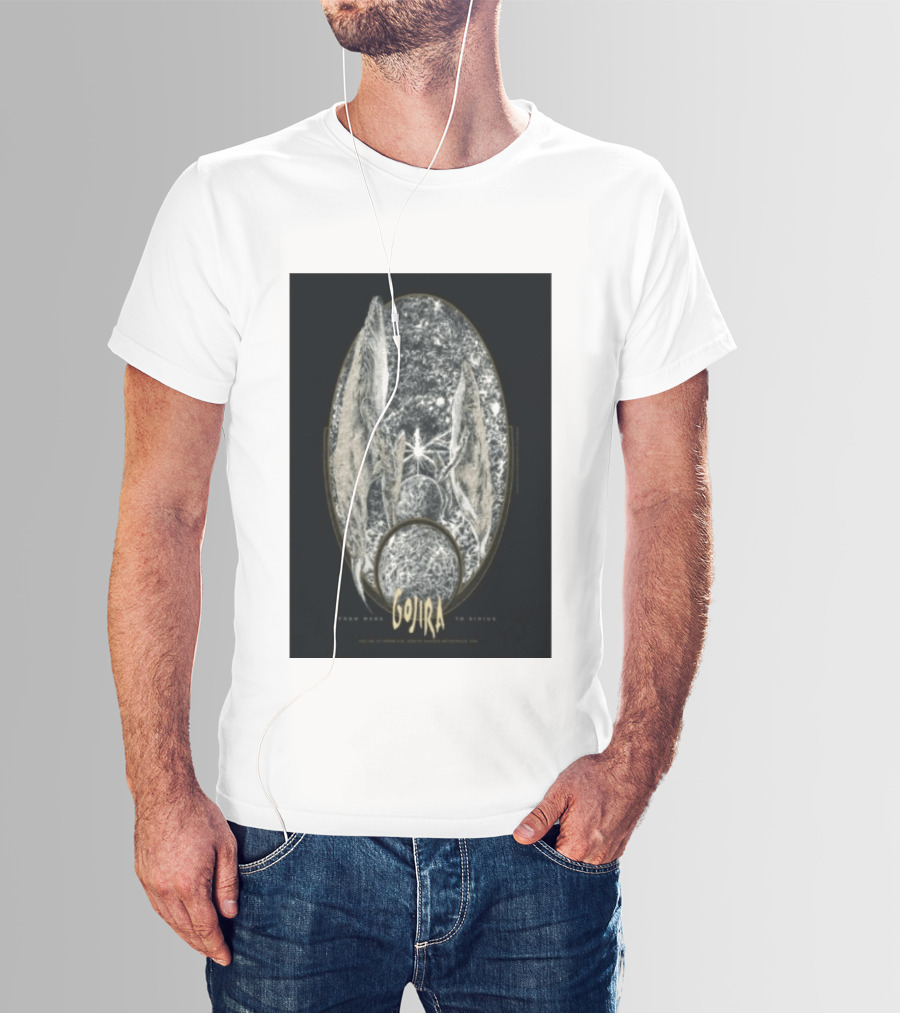 Gojira From Mars To Sirius Saint Herblain France Event December 2 2025 T-Shirt