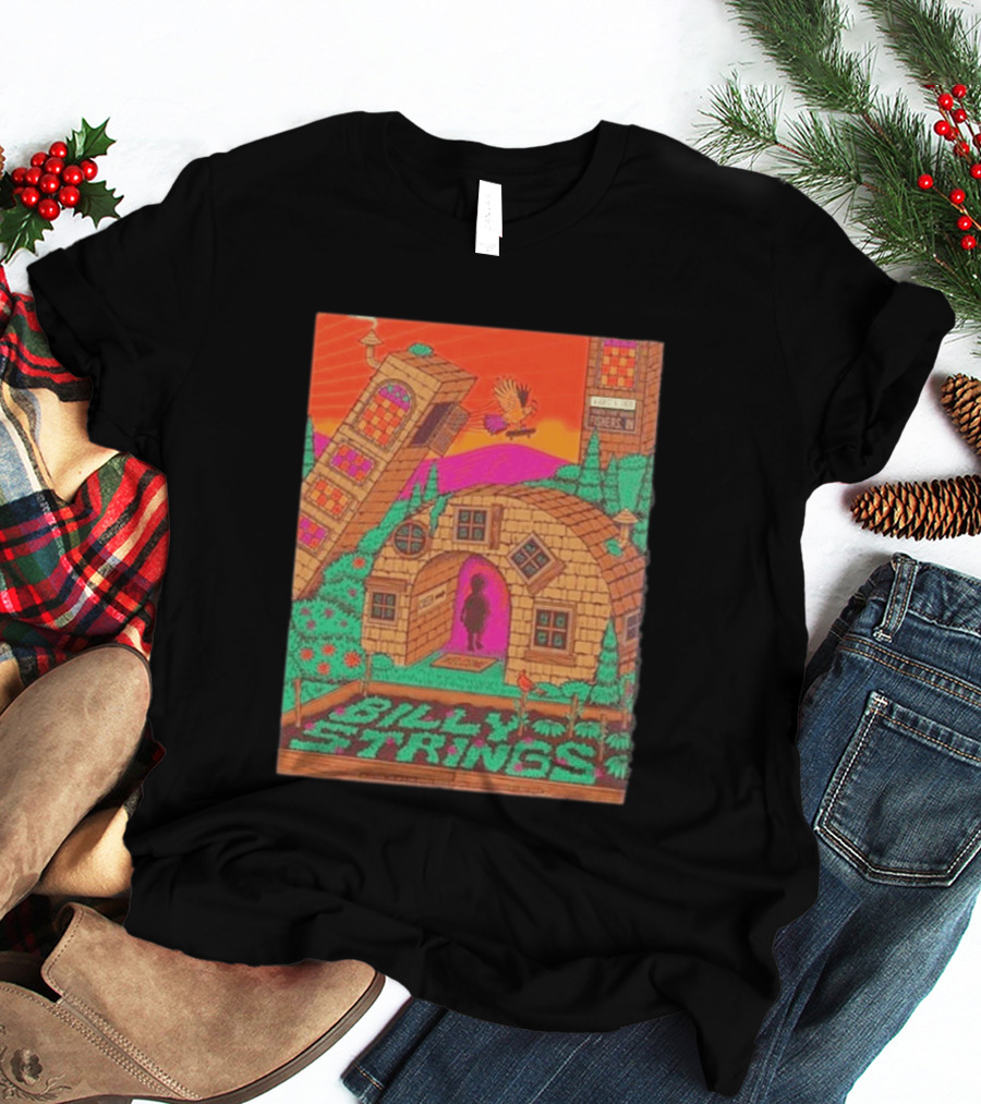 Billy Strings Fishers IN 2026 Night 3 Live August 8 Event Center T-Shirt