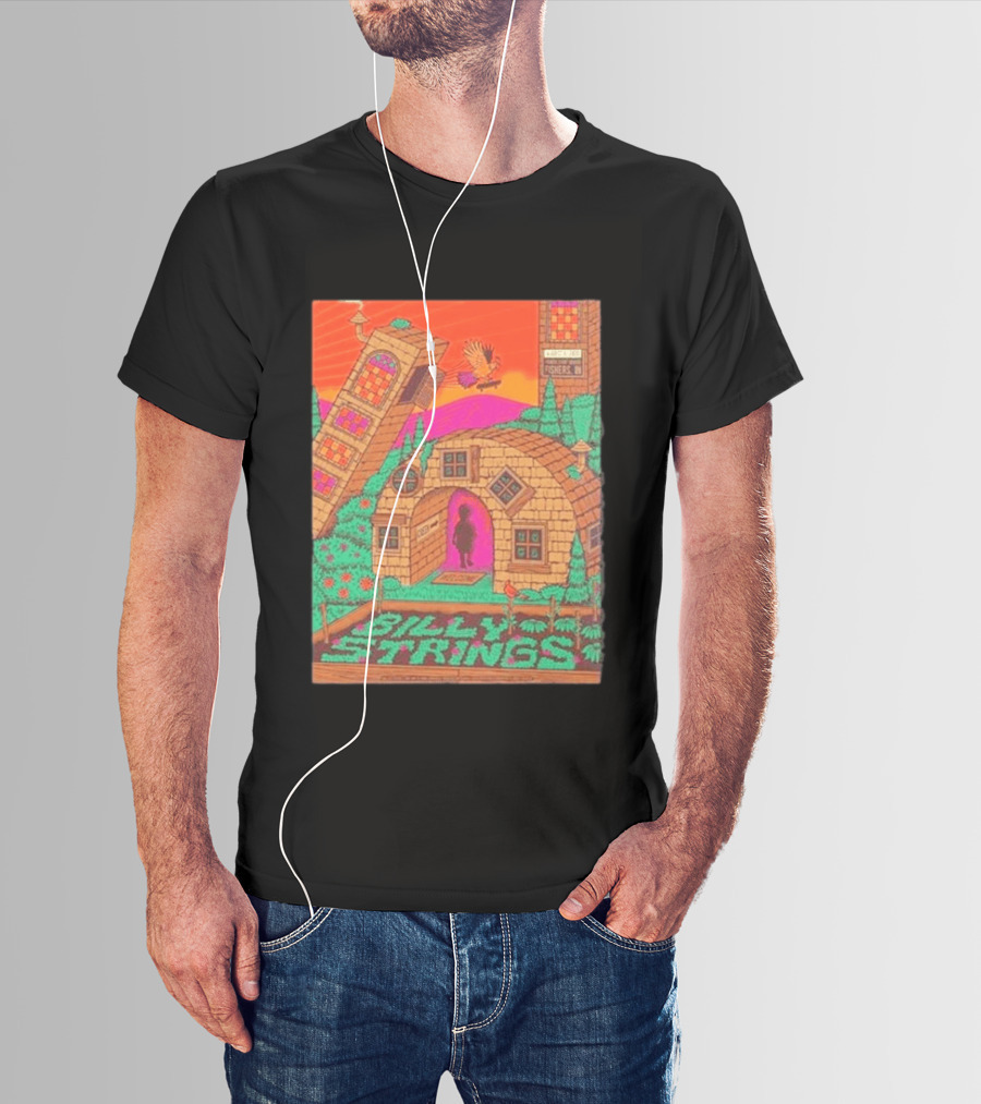 Billy Strings Fishers IN 2026 Night 3 Live August 8 Event Center T-Shirt