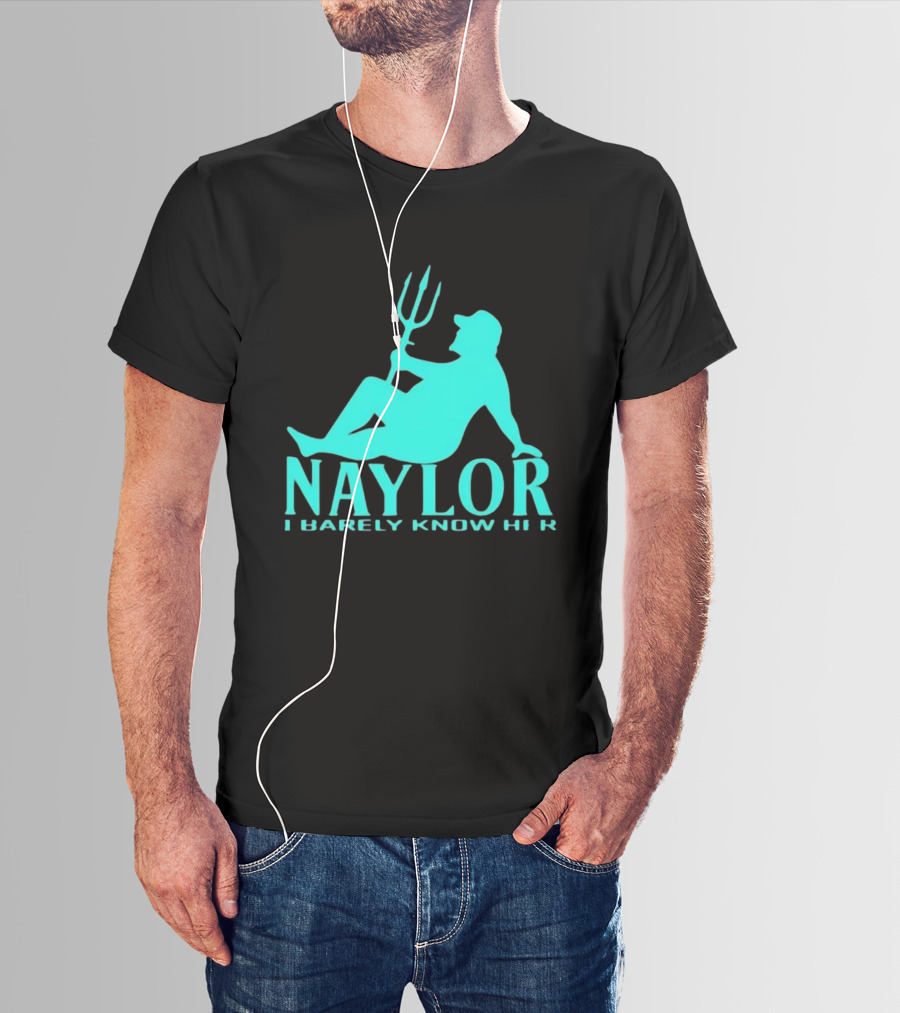 Naylor I Barely Know Her Mariners Trident Pose T-Shirt