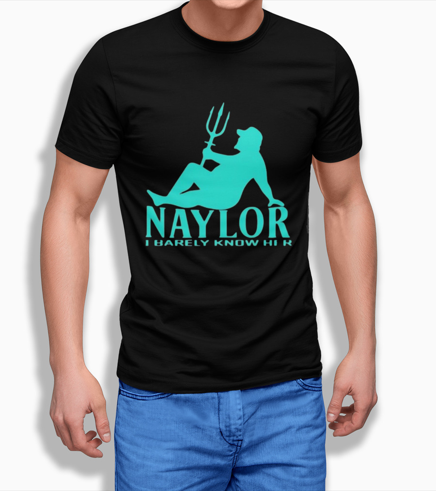 Naylor I Barely Know Her Mariners Trident Pose T-Shirt