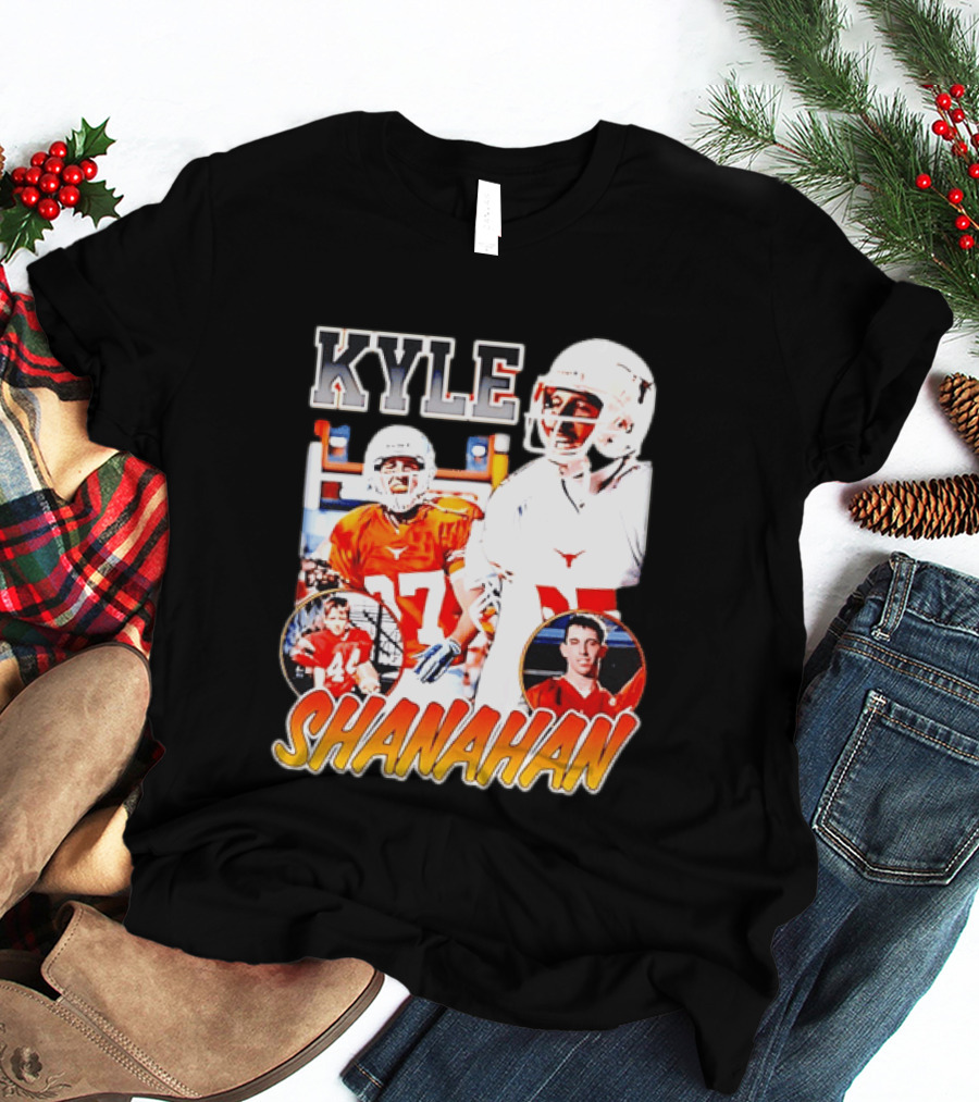 Kyle Shanahan Texas Longhorns Football Legend Player Number 17 T-Shirt
