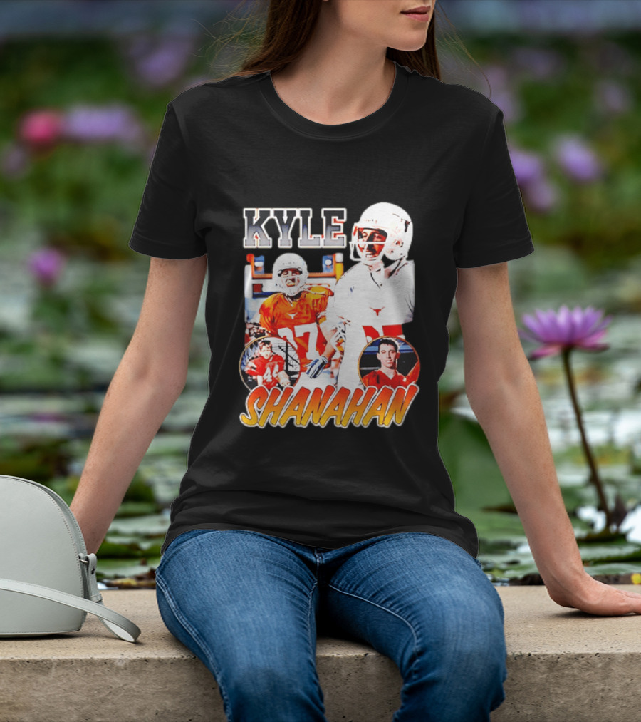 Kyle Shanahan Texas Longhorns Football Legend Player Number 17 T-Shirt
