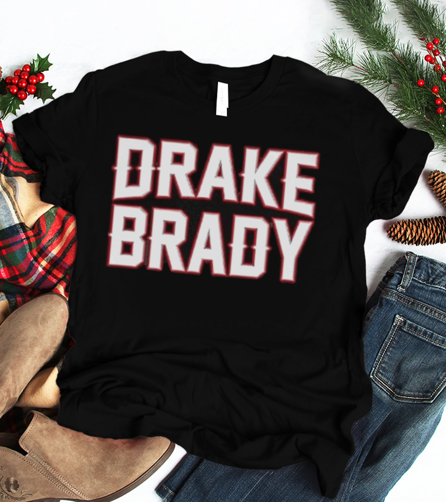 Drake Brady Bold Lettering Sports Fusion T-Shirt