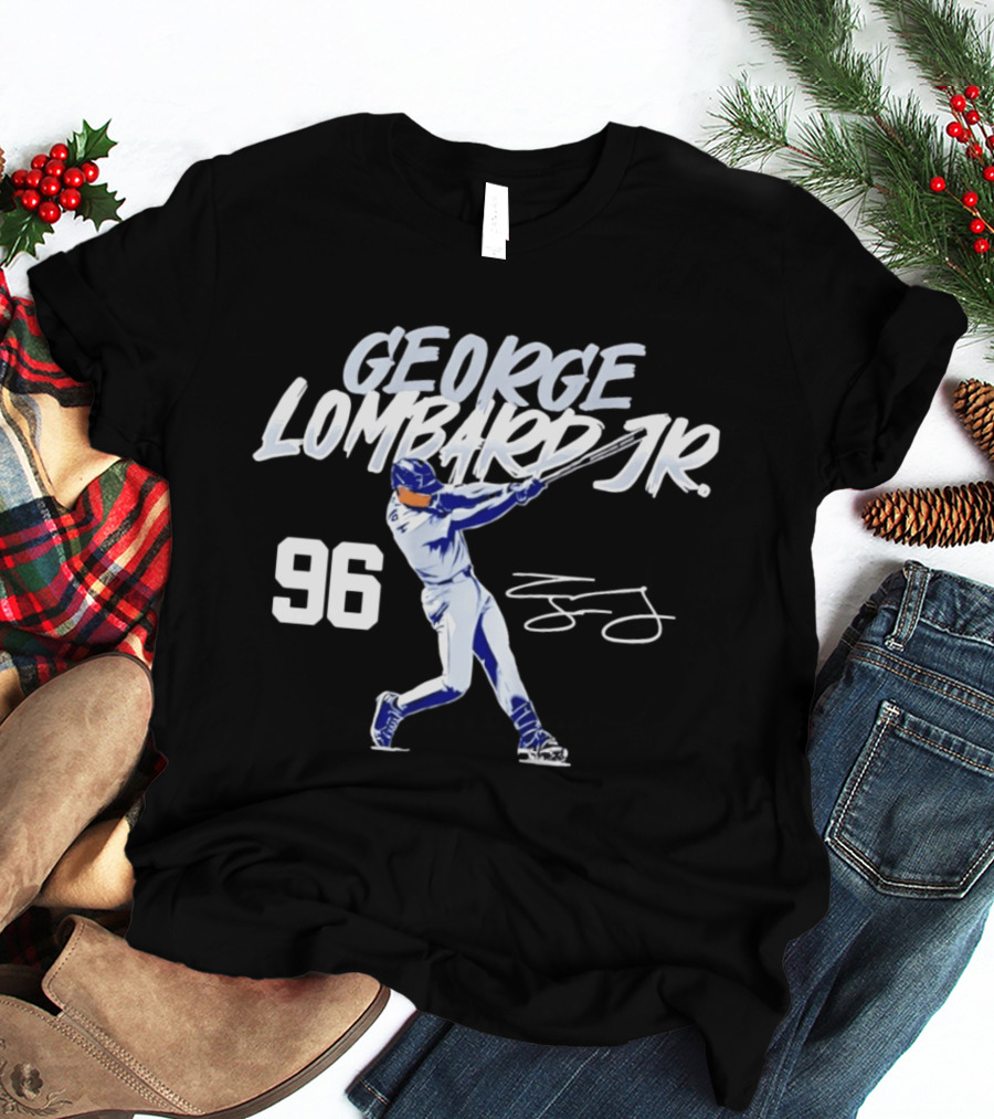 George Lombard Jr 96 Yankees Baseball Player T-Shirt
