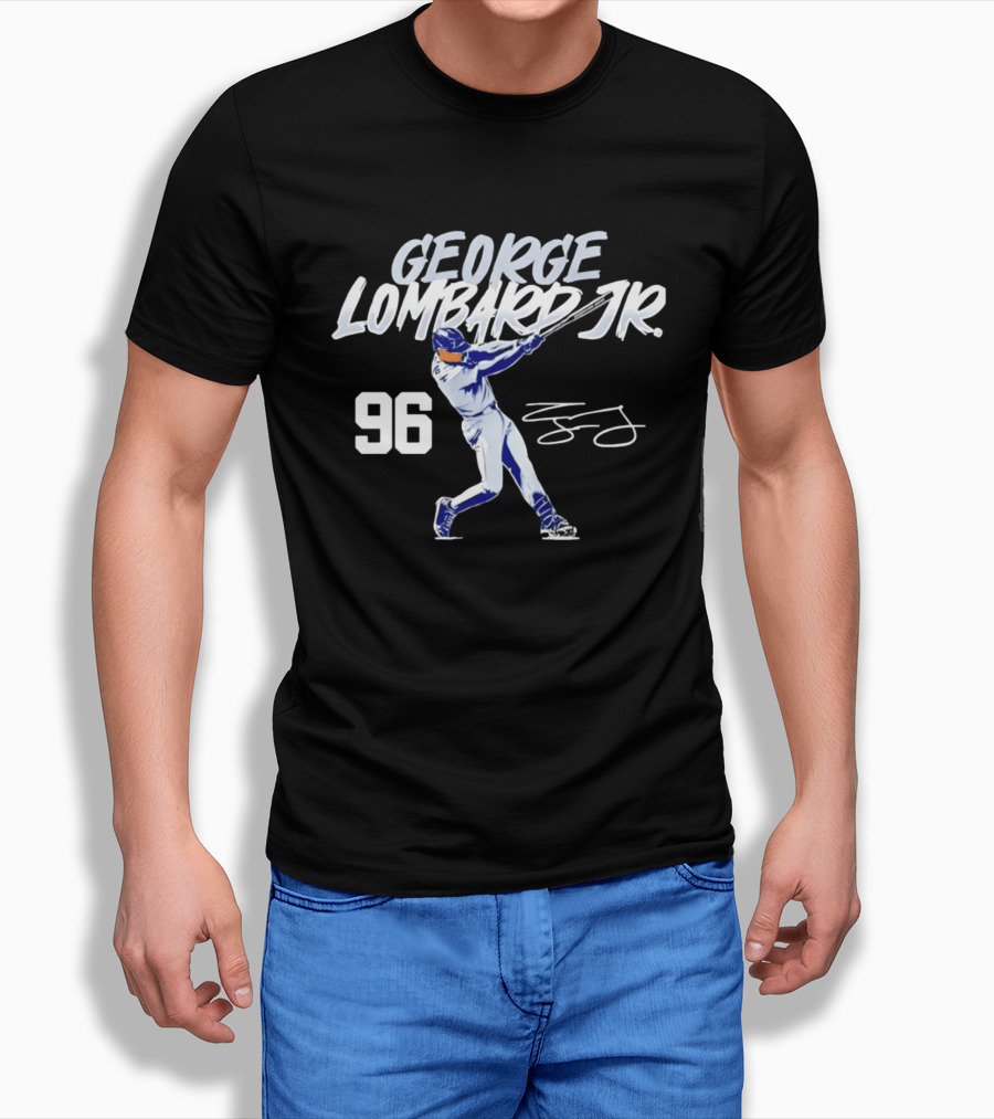 George Lombard Jr 96 Yankees Baseball Player T-Shirt