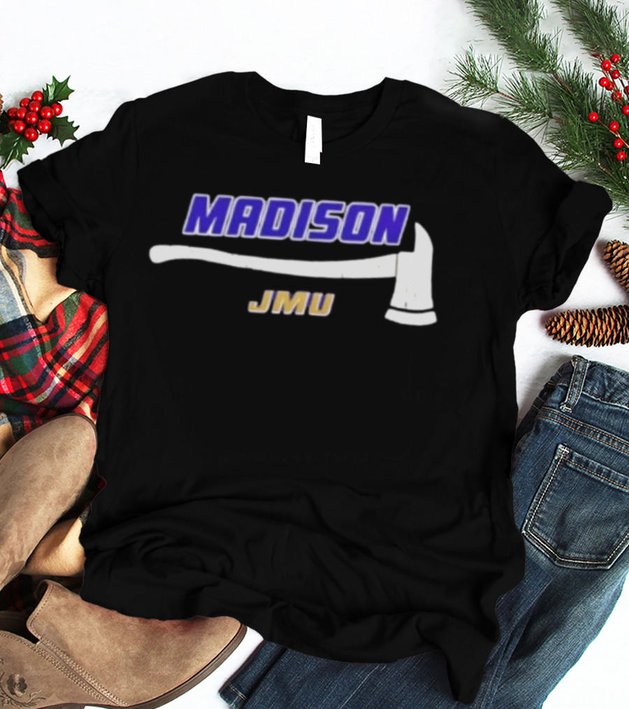 Original Firefighter Fire Dept Always Ready Madison JMU T-Shirt