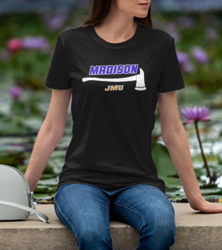 Original Firefighter Fire Dept Always Ready Madison JMU T-Shirt