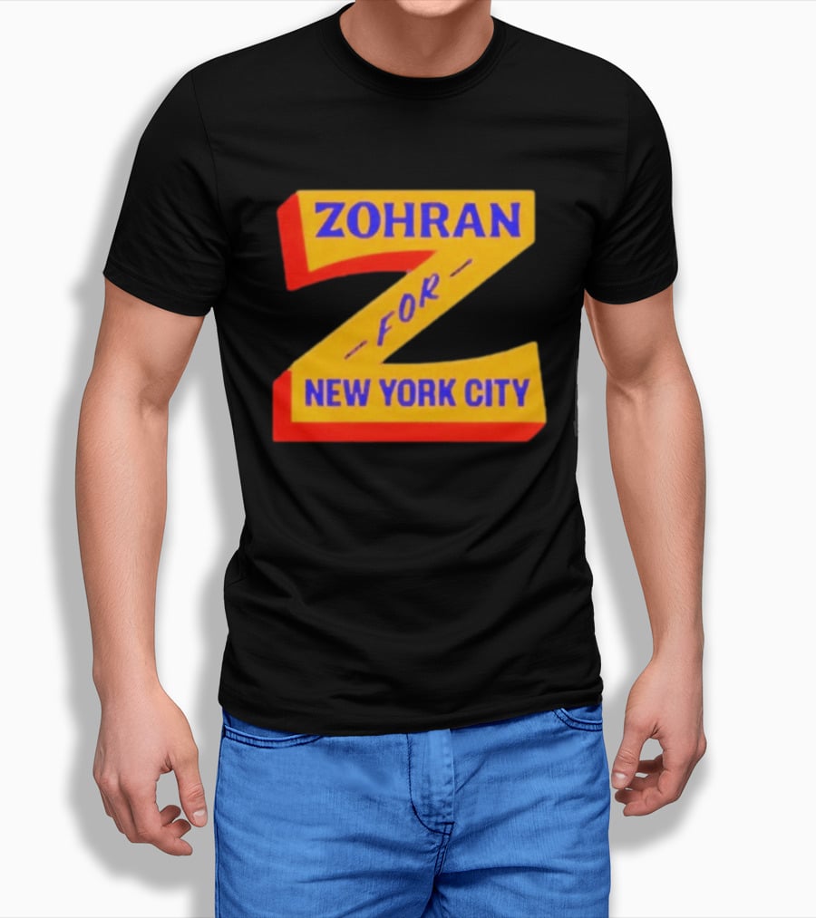 Zohran Mamdani 2025 Z For New York City T-Shirt