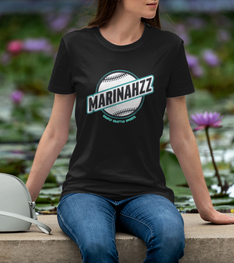 Marinahzz Simply Seattle Mariners Sports Baseball T-Shirt