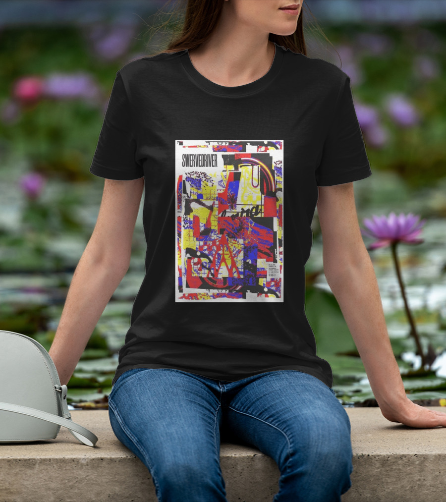 Swervedriver Phoenix Concert Theatre Toronto ON Aug 21 2026 Vibrant Abstract Collage T-Shirt