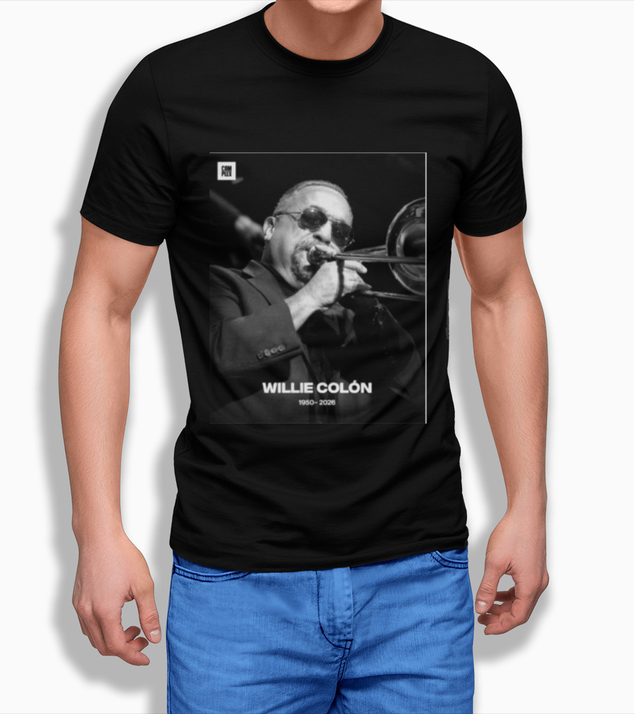 Willie Colón 1950 2026 Rest In Peace Salsa Giant T-Shirt