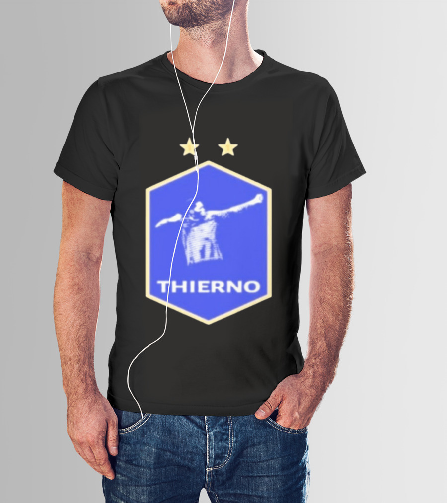 Thierno Barry Everton FC Two Stars Blue Crest T-Shirt
