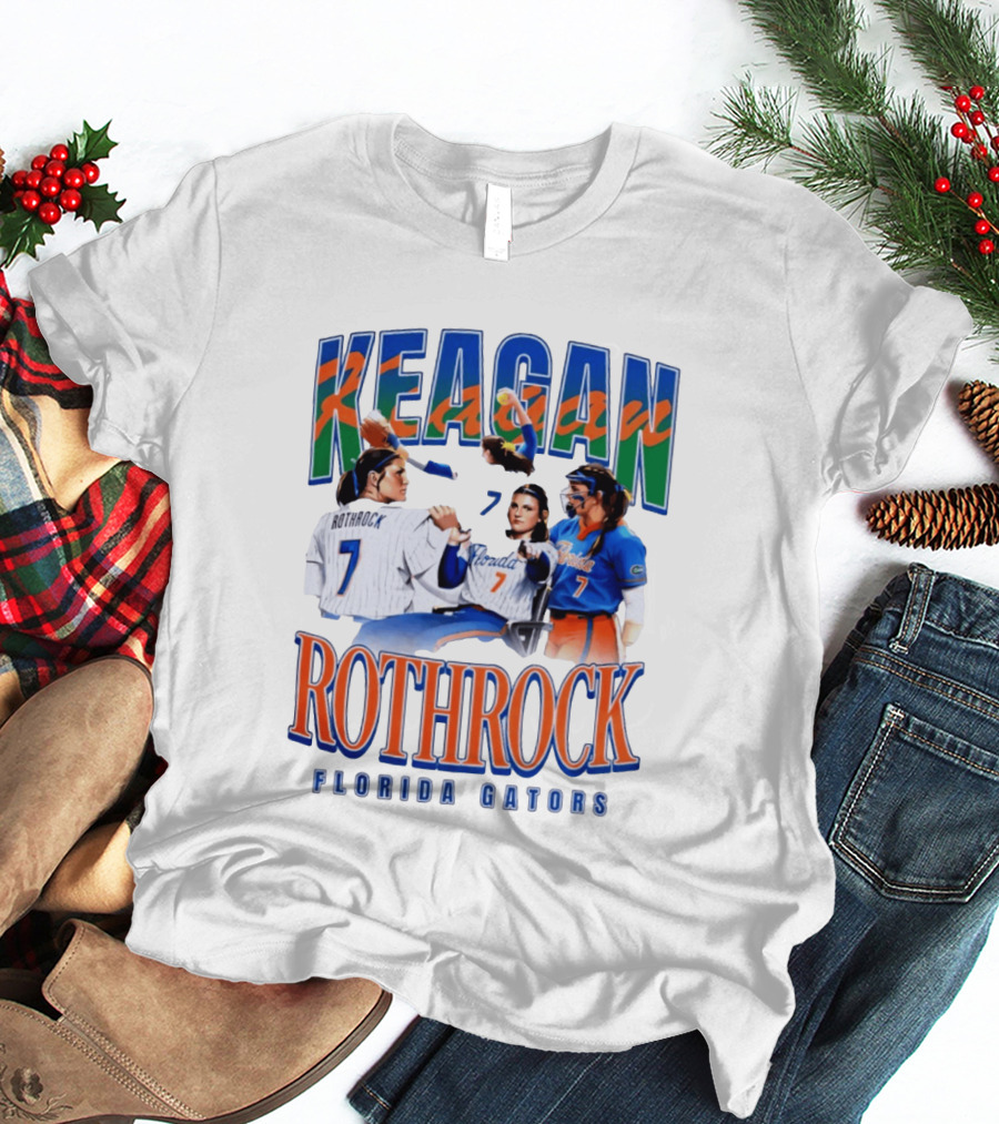 Keagan Rothrock Florida Gators Rothrock 7 Baseball Softball Athlete T-Shirt