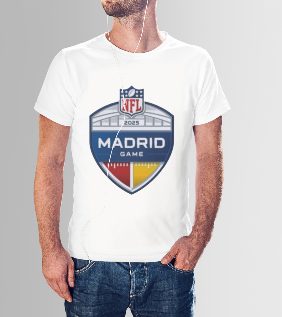 NFL 2025 Madrid Game Event T-Shirt