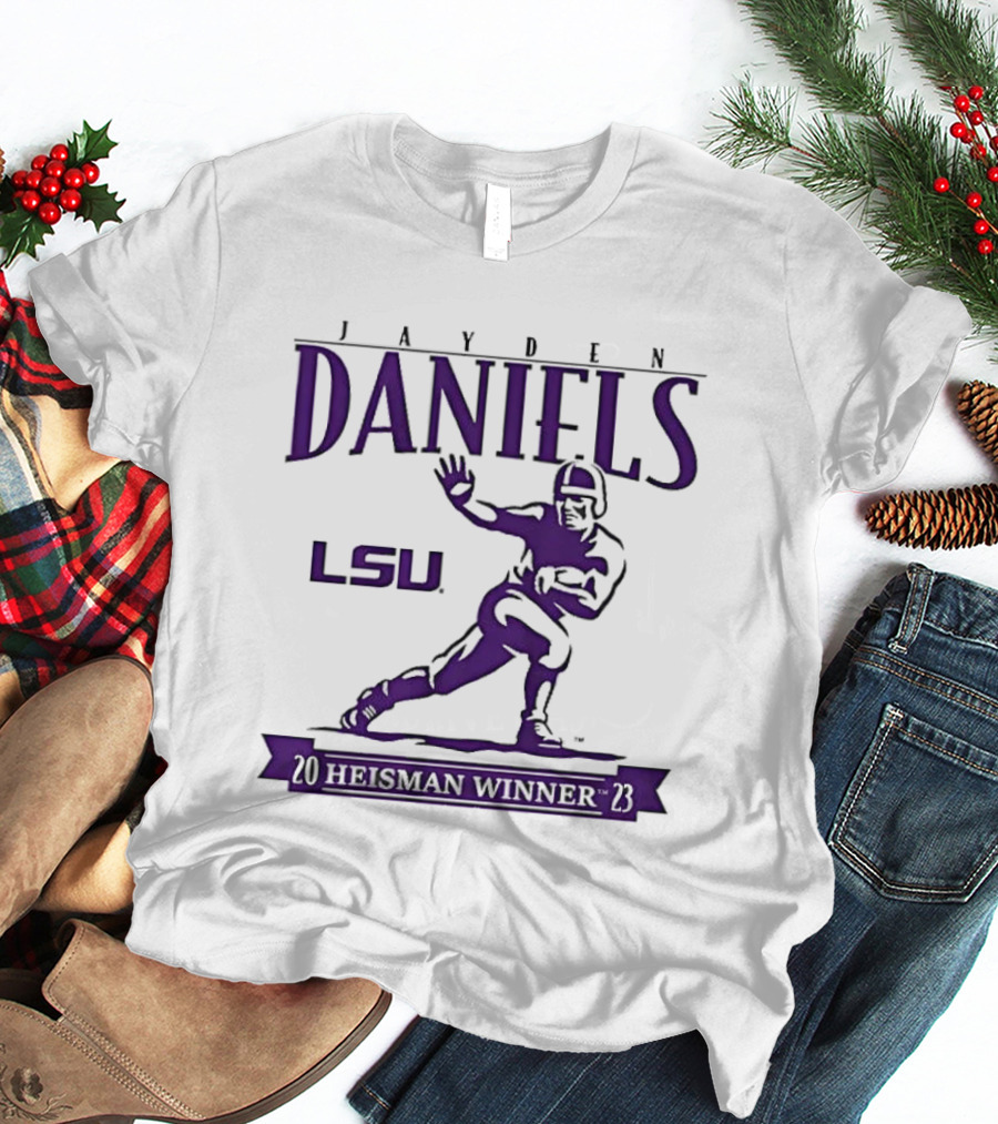 Jayden Daniels LSU Heisman Winner 2023 T-Shirt