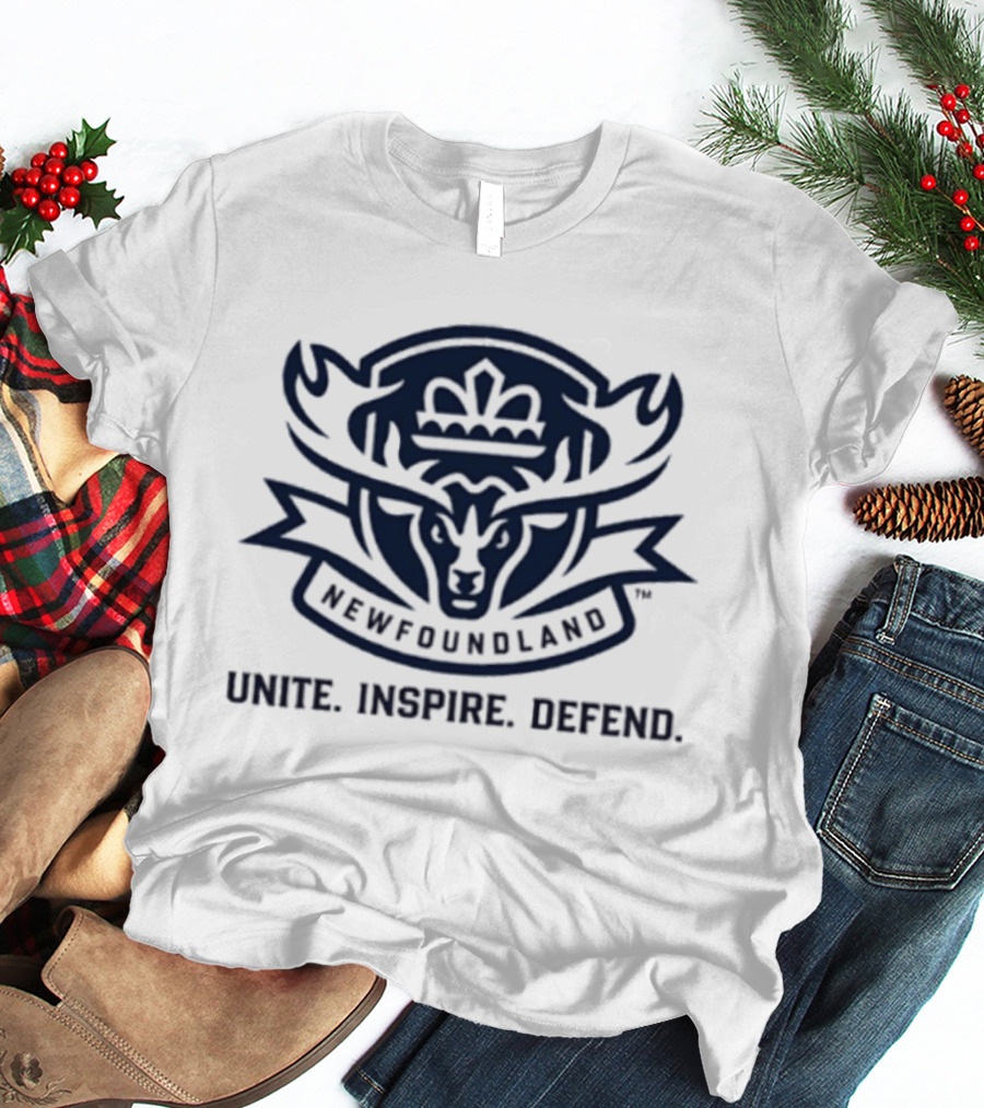 Newfoundland Regiment Unite Inspire Defend 2025 T-Shirt