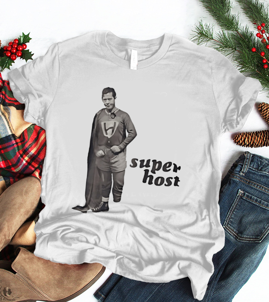 WUAB 43 Cleveland Superhost Lorain Retro Hero T-Shirt