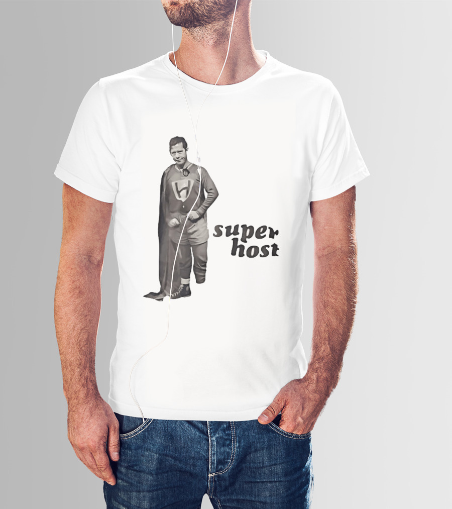 WUAB 43 Cleveland Superhost Lorain Retro Hero T-Shirt