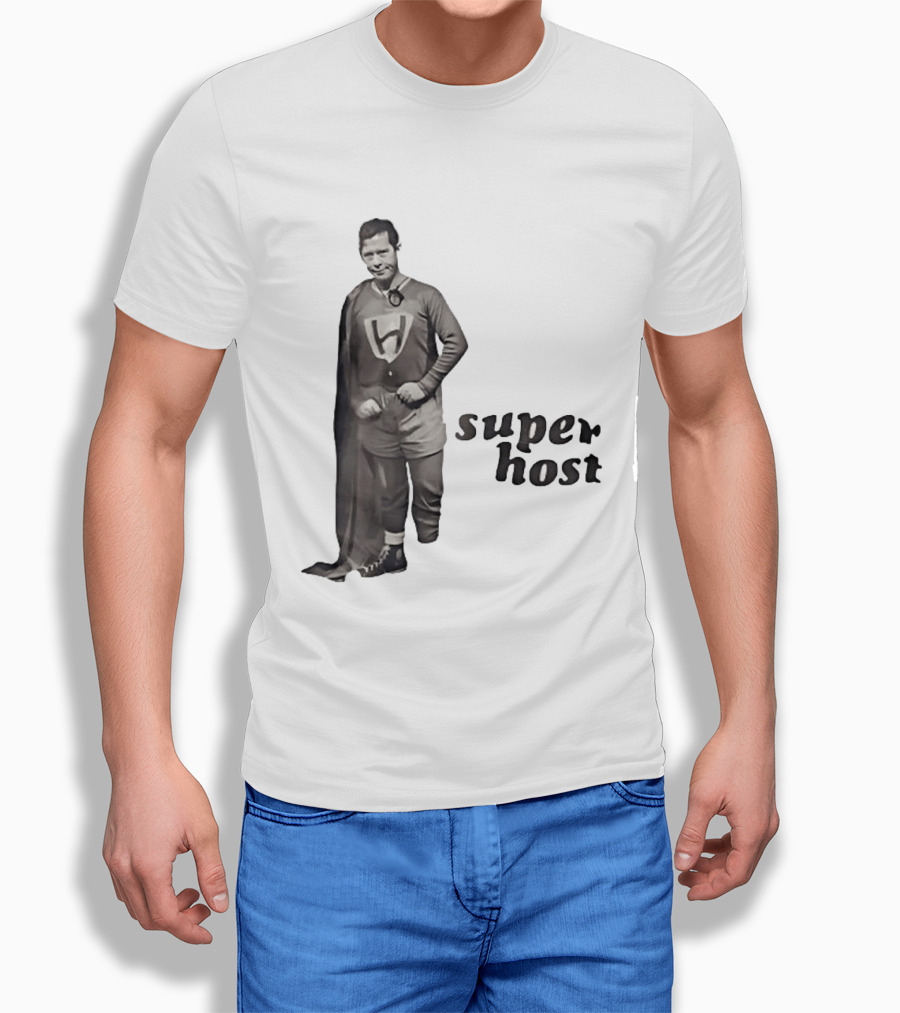WUAB 43 Cleveland Superhost Lorain Retro Hero T-Shirt