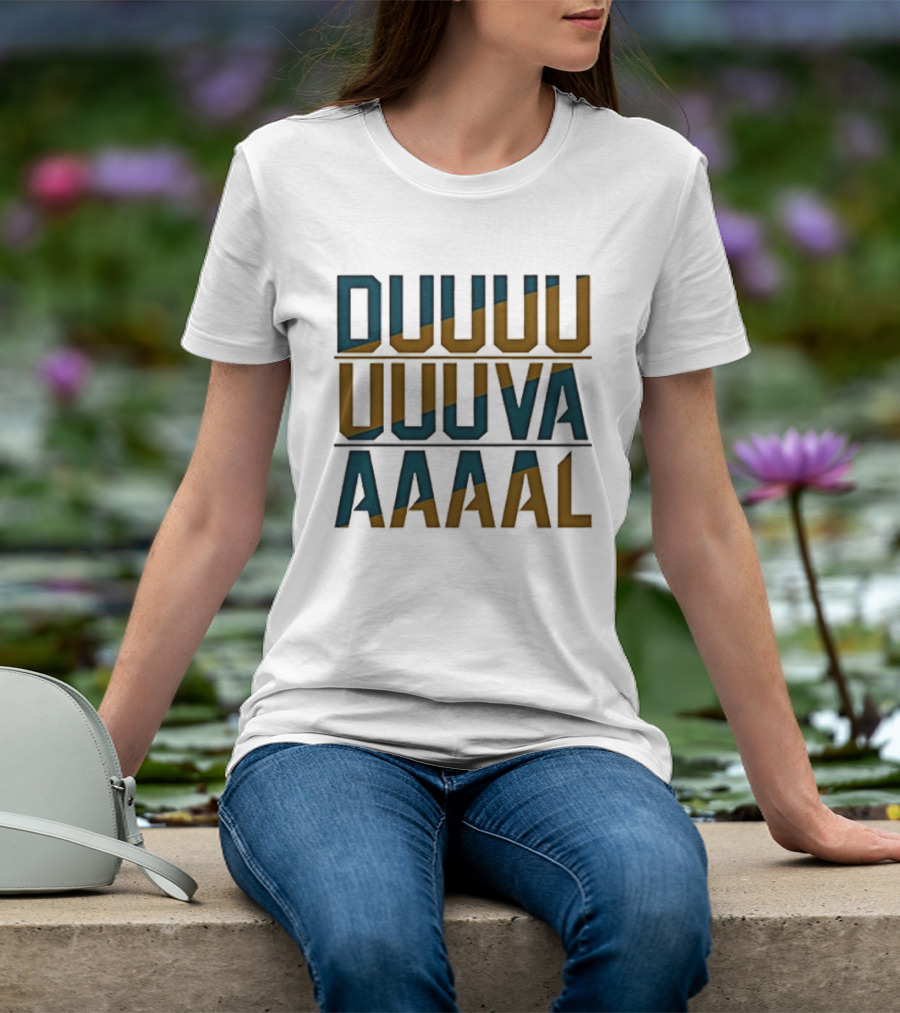 DUUUUUUUUVAAAAAL Jacksonville Jaguars Football Spirit T-Shirt