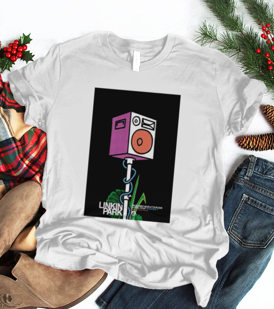 Linkin Park From Zero World Tour Estadio Couto Pereira Curitiba November 5 2025 T-Shirt