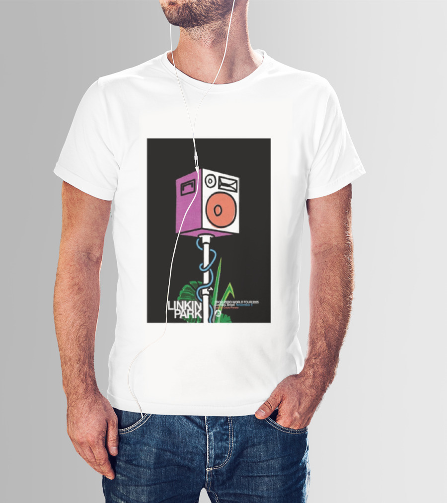 Linkin Park From Zero World Tour Estadio Couto Pereira Curitiba November 5 2025 T-Shirt