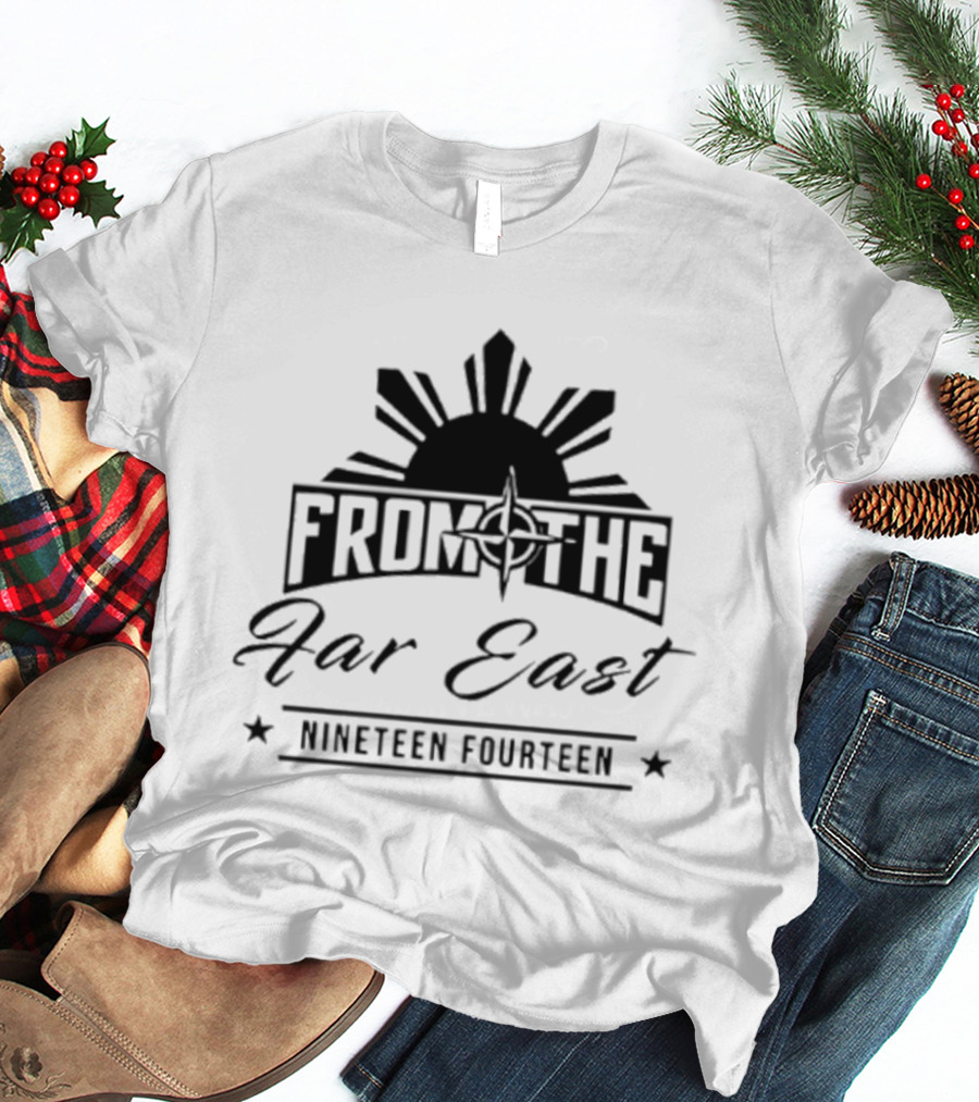 From The Far East Nineteen Fourteen Sunburst Star T-Shirt