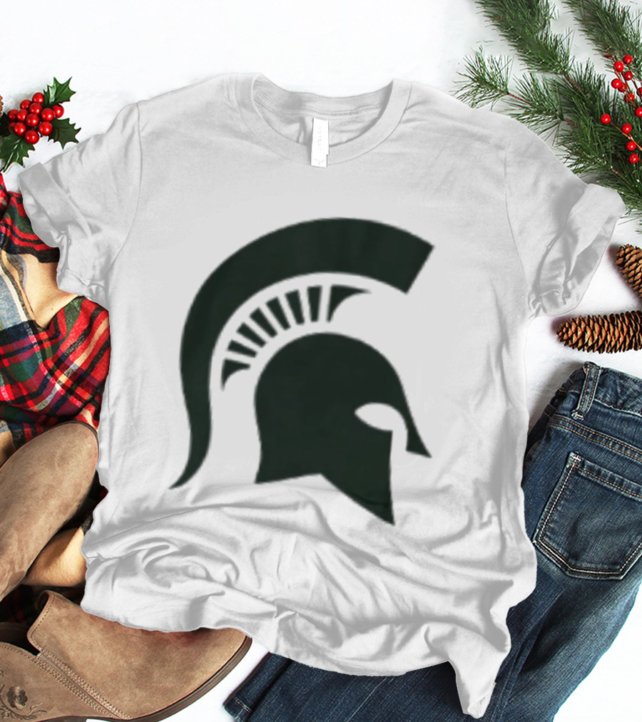 Michigan State Spartans Primary 2025 Iconic Spartan Helmet Trendy T-Shirt