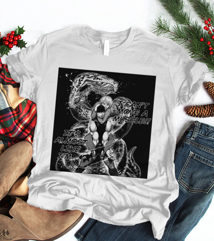 I Can't Move A Muscle It's Almost Like I'm Imai Cosmo Manga Snake Scene T-Shirt
