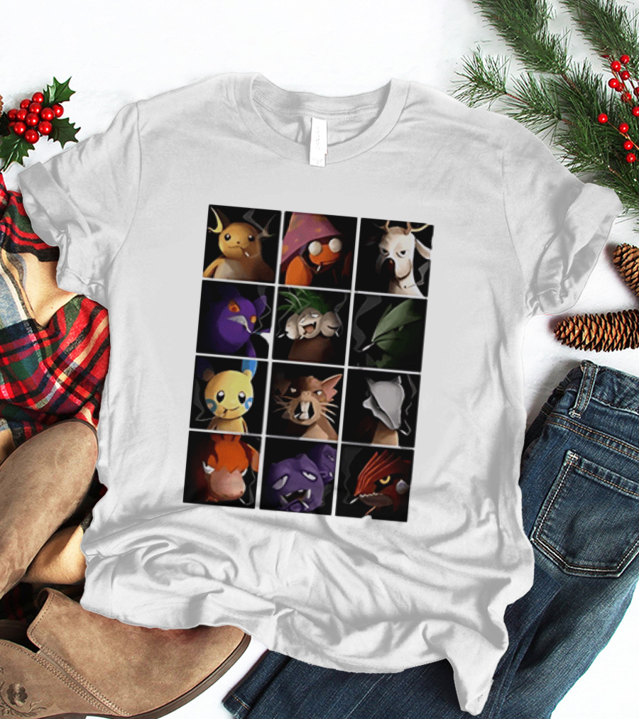 Pokemon Characters It Looks Just As Stupid When You Do It Smoking T-Shirt