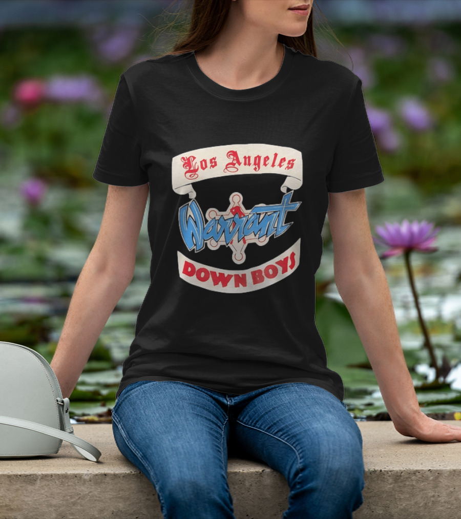 Los Angeles Warrant Down Boys Iconic Music Group T-Shirt