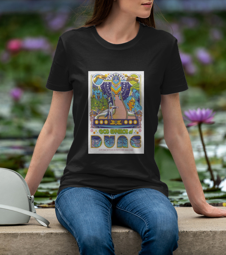 God Emperor Of Dune Book Four In Frank Herbert's Epic Space Saga T-Shirt