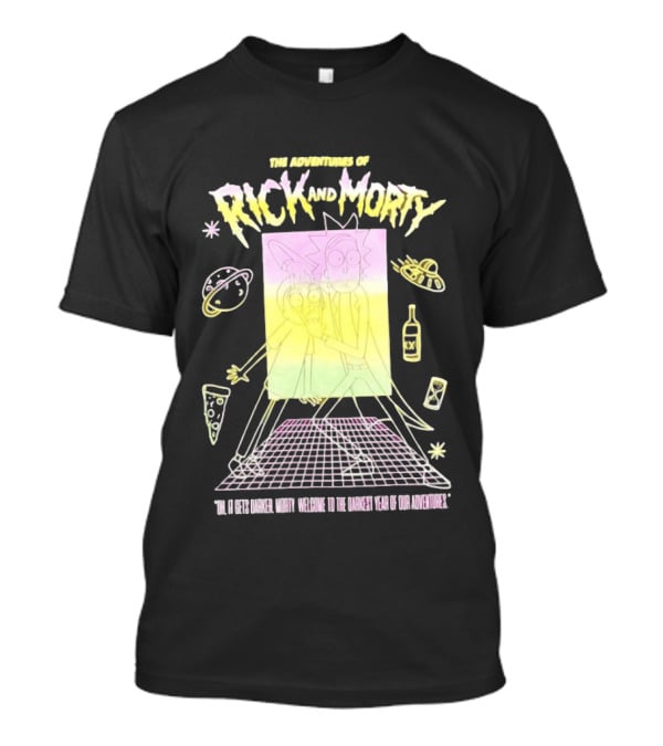 The Adventures Of Rick And Morty Welcome To The Darkest Year Of Our Adventures T-Shirt