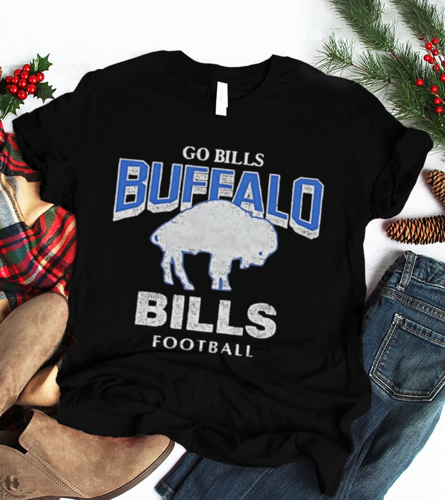 Go Bills Buffalo Bills Football History T-Shirt